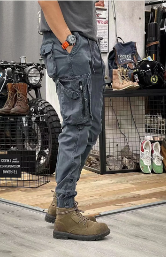 Men's Baggy Skinny Cargo Pants