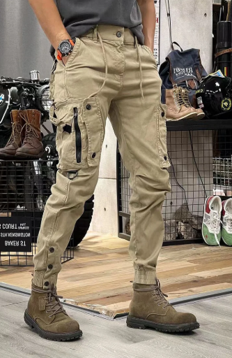 Men's Baggy Skinny Cargo Pants