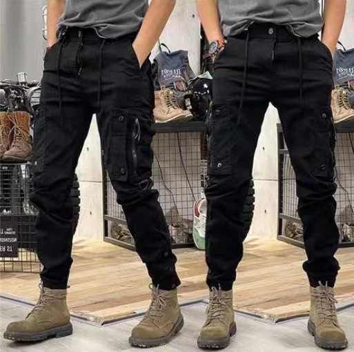 Men's Baggy Skinny Cargo Pants