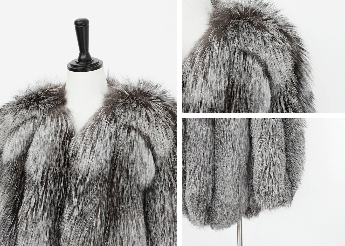 The Silver Fox Fur Coat