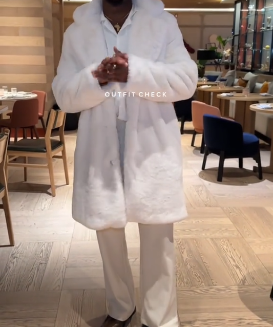 Pure White Mink Coat