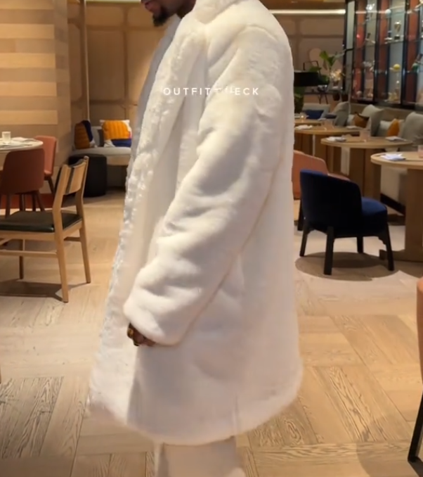 Pure White Mink Coat