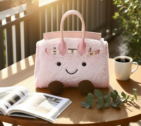 Little elf fluffy handbag