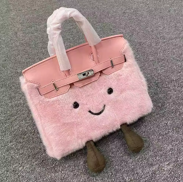 Little elf fluffy handbag