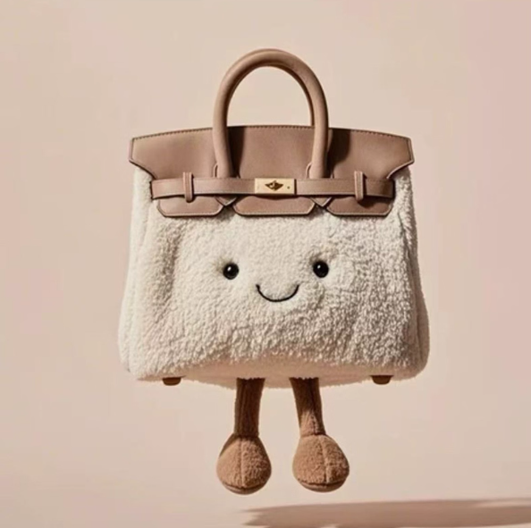 Little elf fluffy handbag