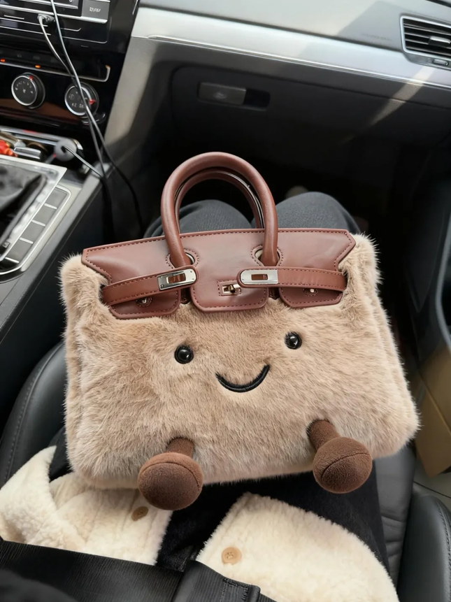 Little elf fluffy handbag