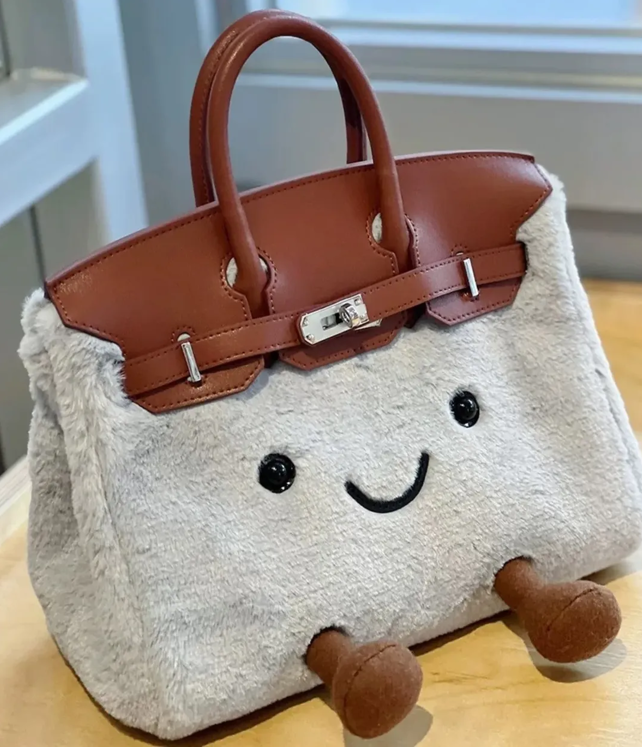 Little elf fluffy handbag