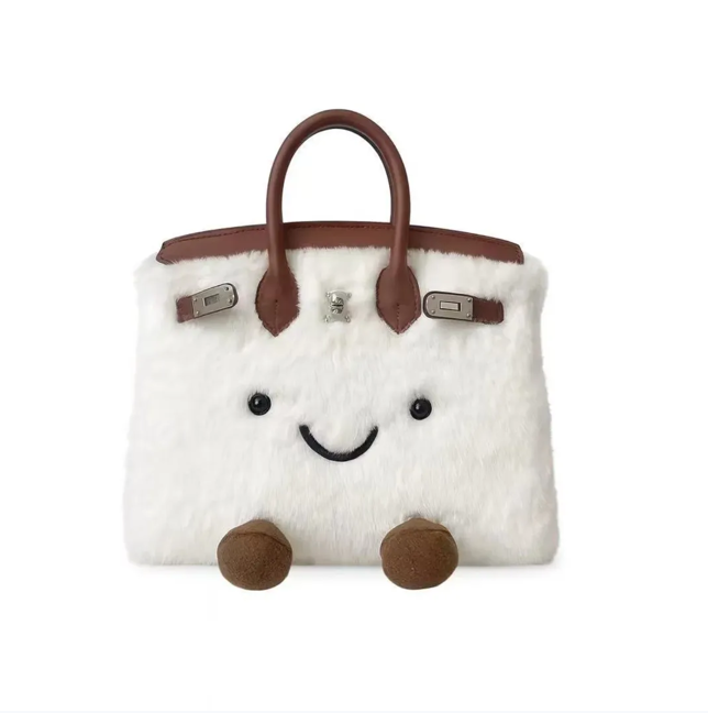 Little elf fluffy handbag