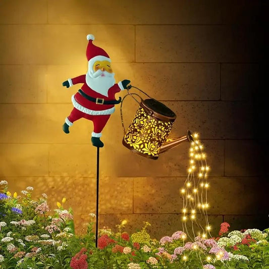 🎅Christmas Claus Solar Kettle Lights