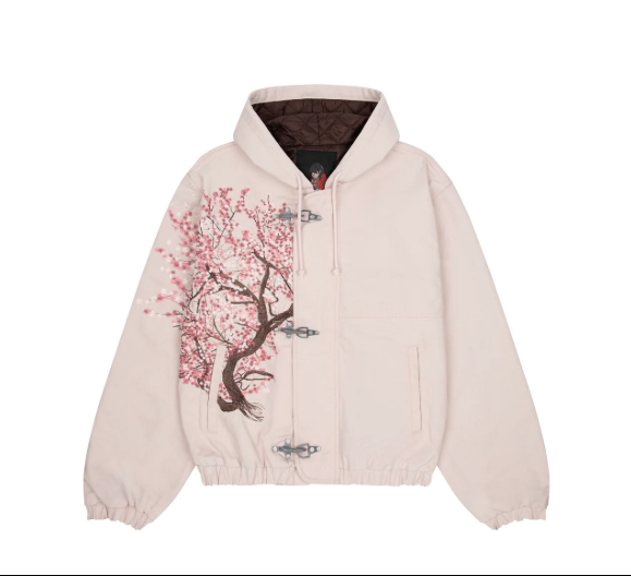 Embroidered workwear men's jacket