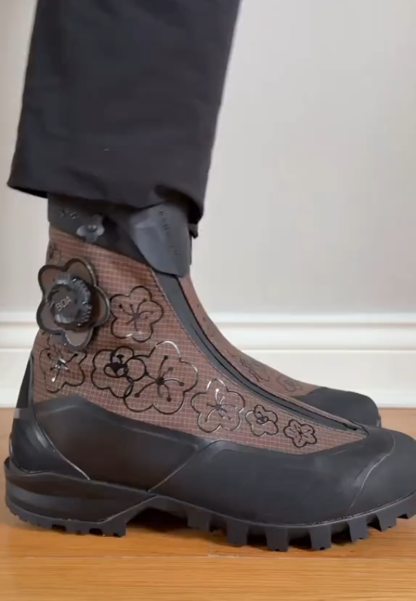 Men's Printed Mid-Top Boots