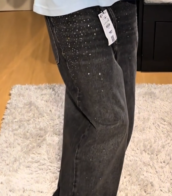 Men's Rhinestone Casual Jeans