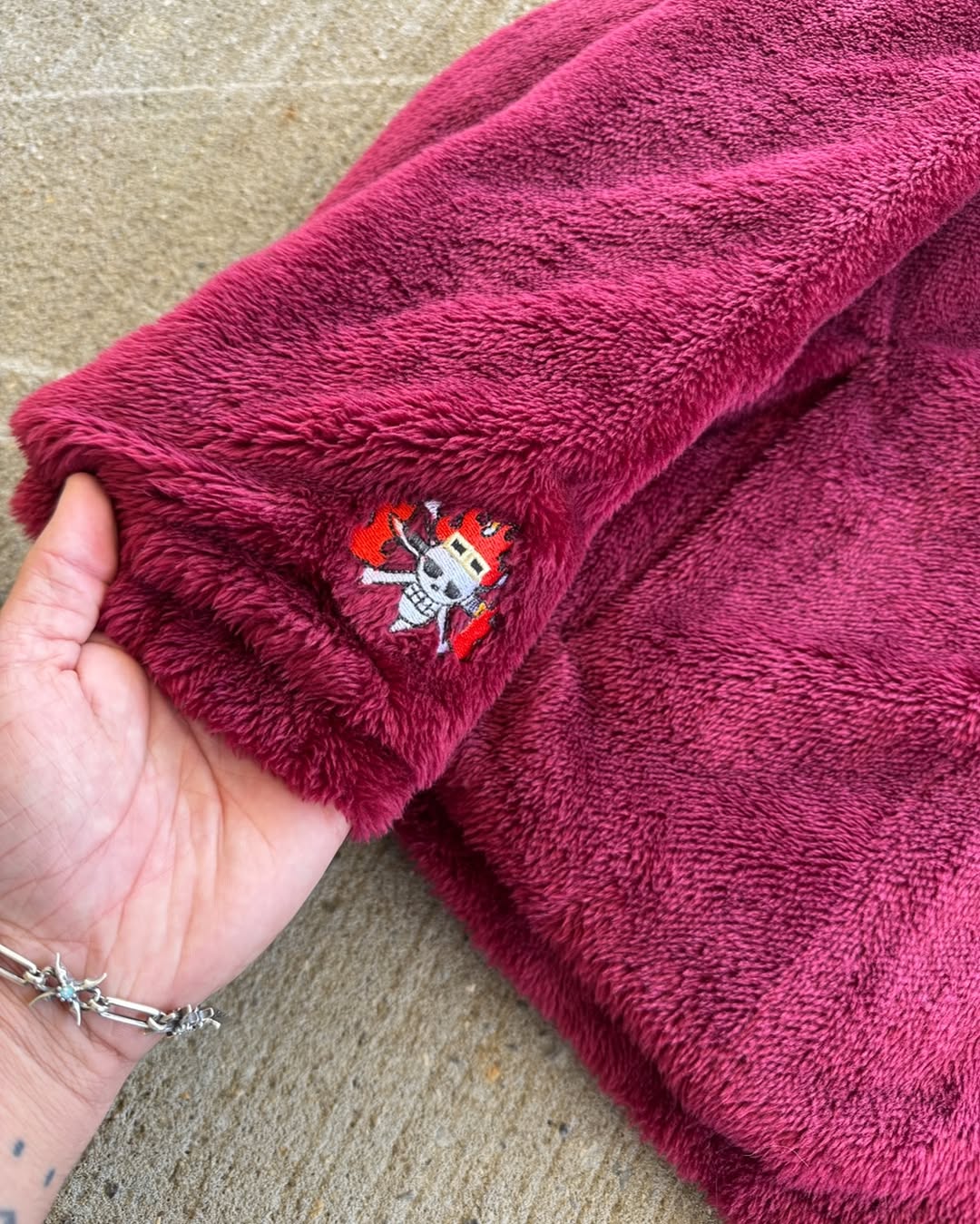 “One Piece” Sherpa Jacket--Couple style--Eustass Kid