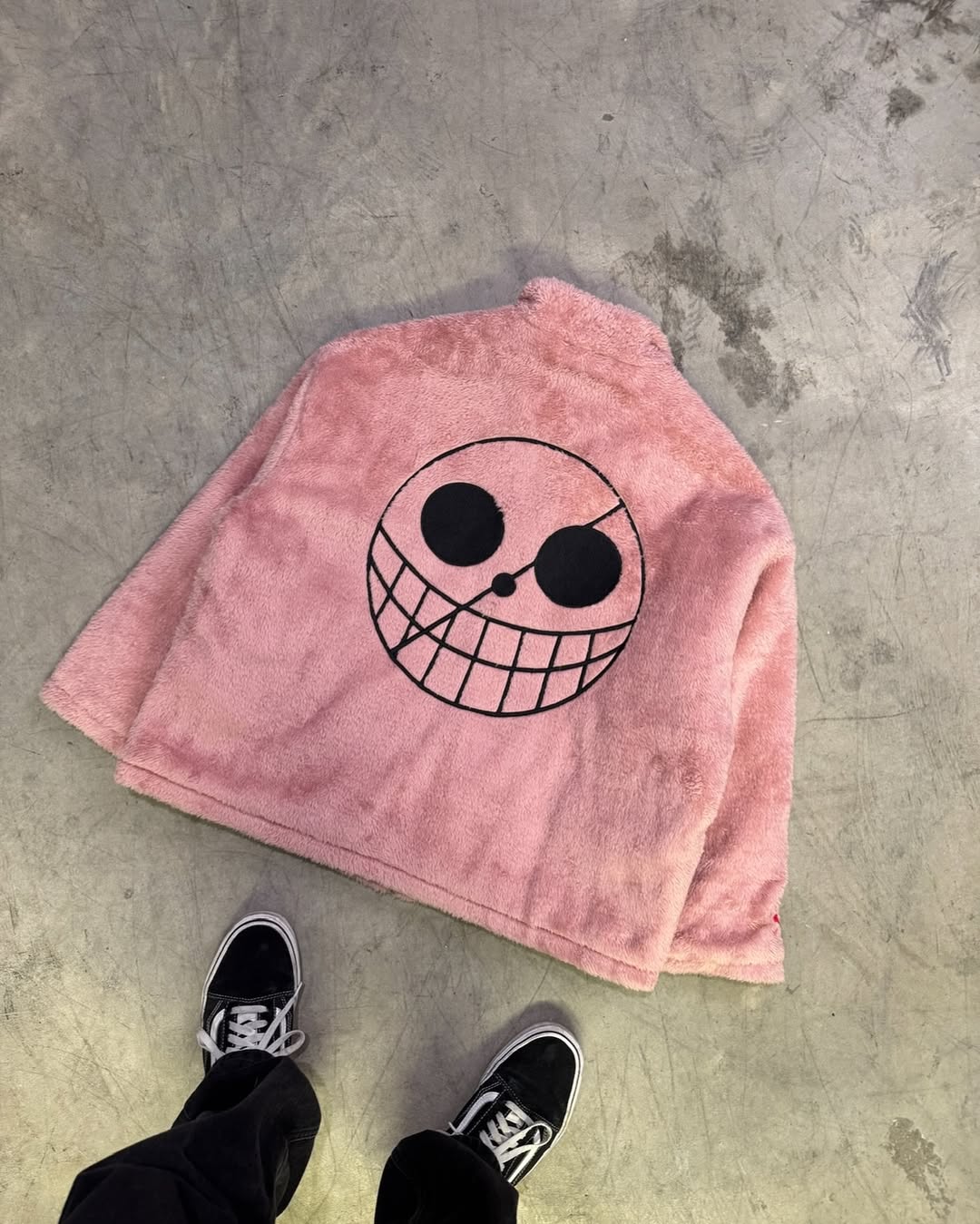 “One Piece” Sherpa Jacket--Couple style-- Donquixote Doflamingo