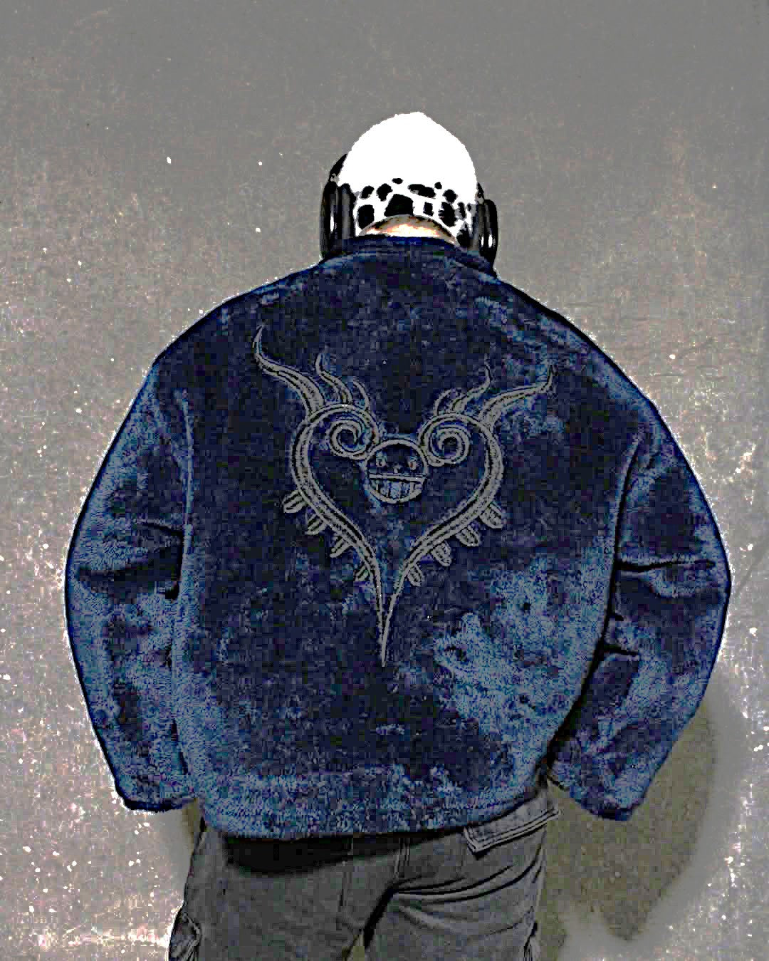 “One Piece” Sherpa Jacket--Couple style--Trafalgar D. Water Law