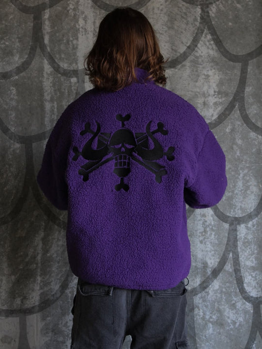 “One Piece” Sherpa Jacket--Couple style-- Kaido