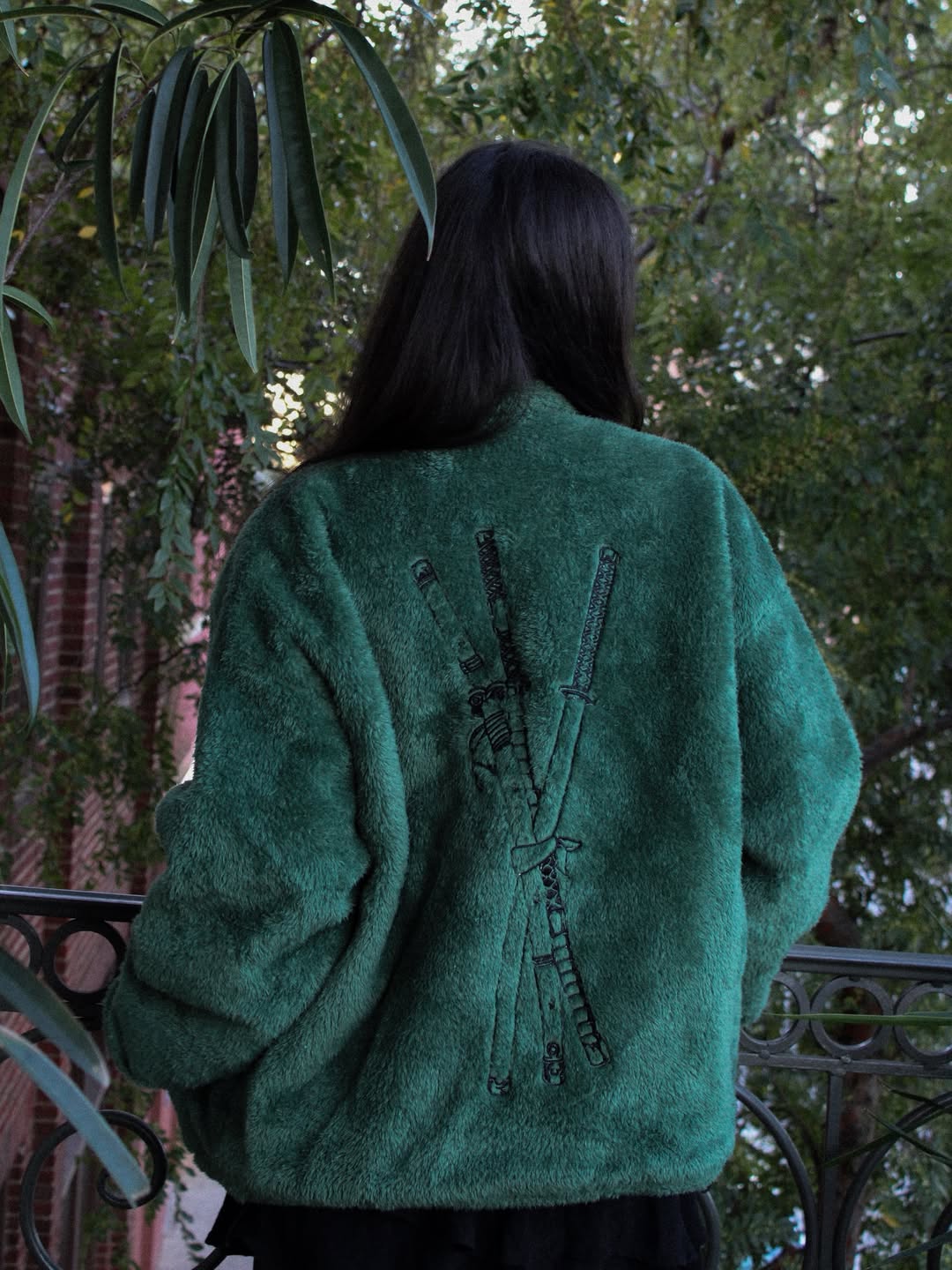 “One Piece” Sherpa Jacket--Couple style--Roronoa Zoro