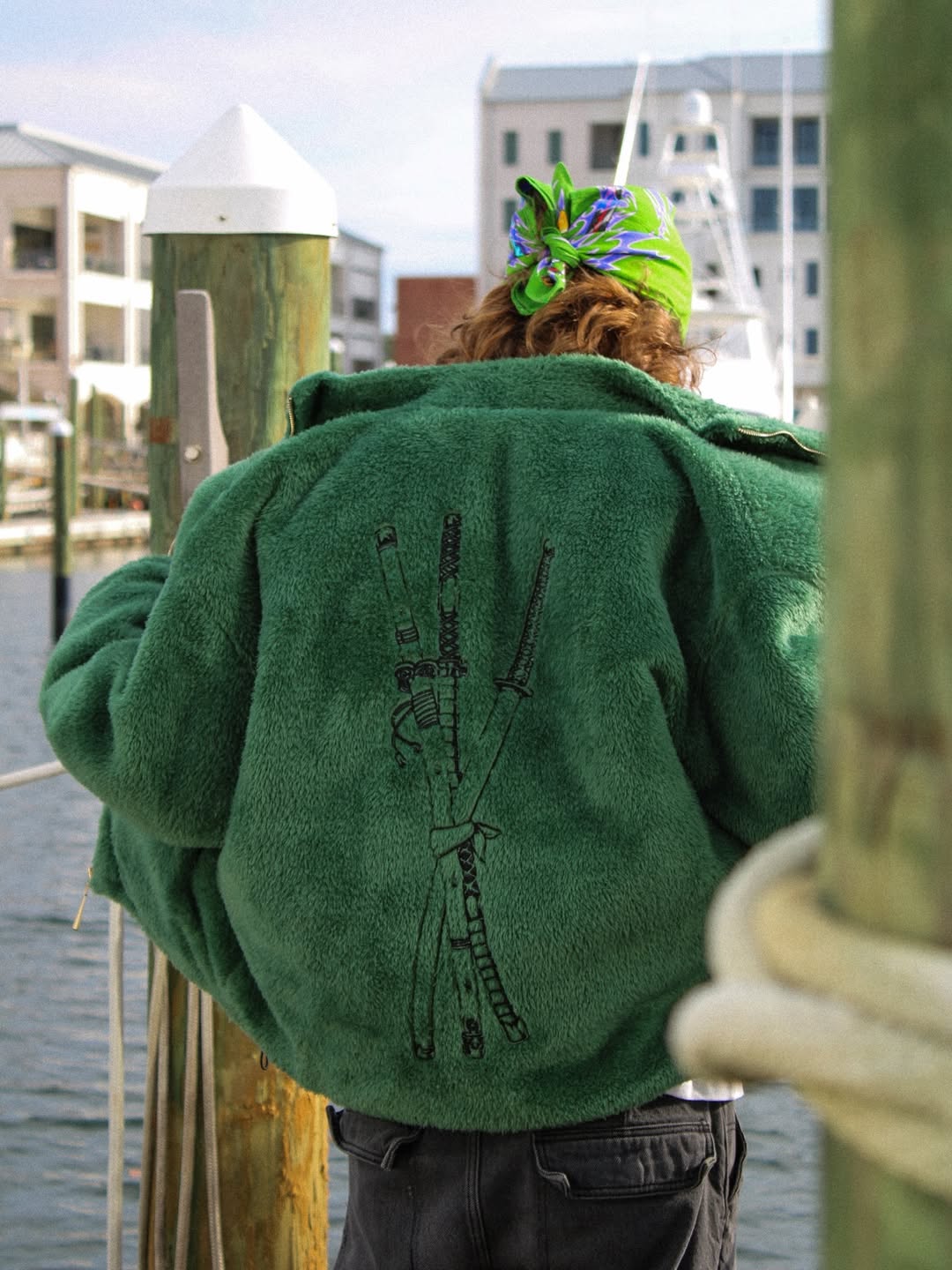 “One Piece” Sherpa Jacket--Couple style--Roronoa Zoro