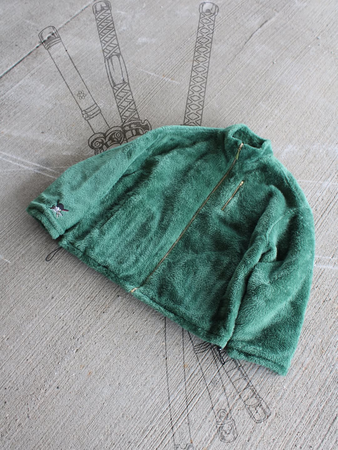 “One Piece” Sherpa Jacket--Couple style--Roronoa Zoro