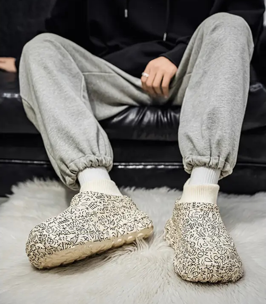 Fleece-lined and thickened snow boots--Couple style