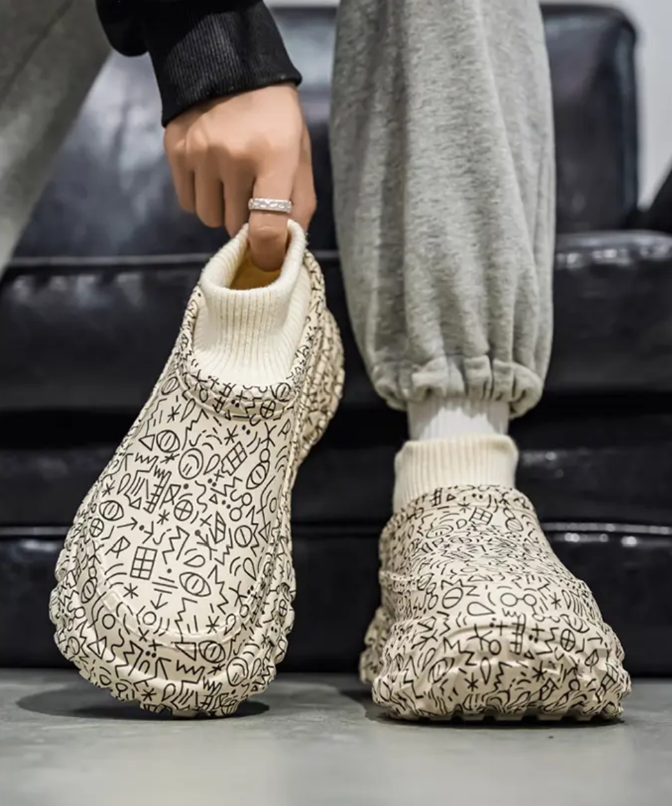 Fleece-lined and thickened snow boots--Couple style