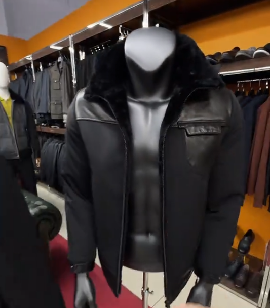 Men's Detachable Hat Jacket