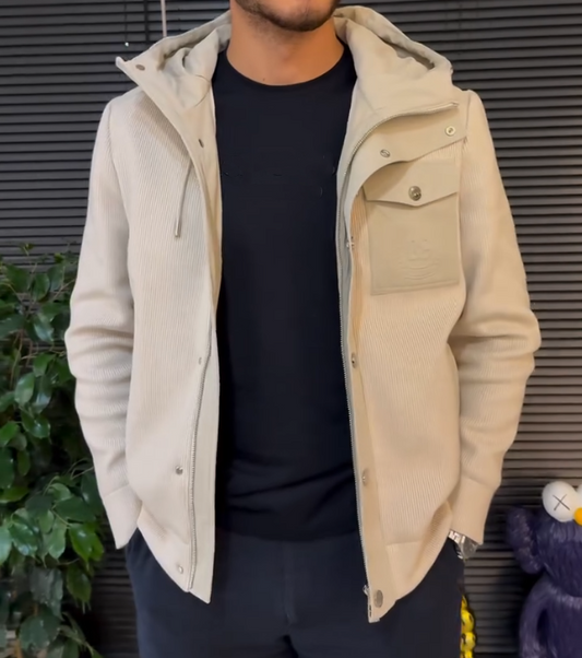 Men's Luxury Warm Hooded Jacket