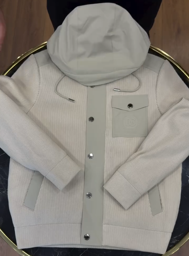 Men's Luxury Warm Hooded Jacket