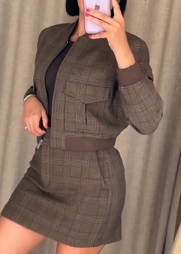 Fashionable two-piece jacket